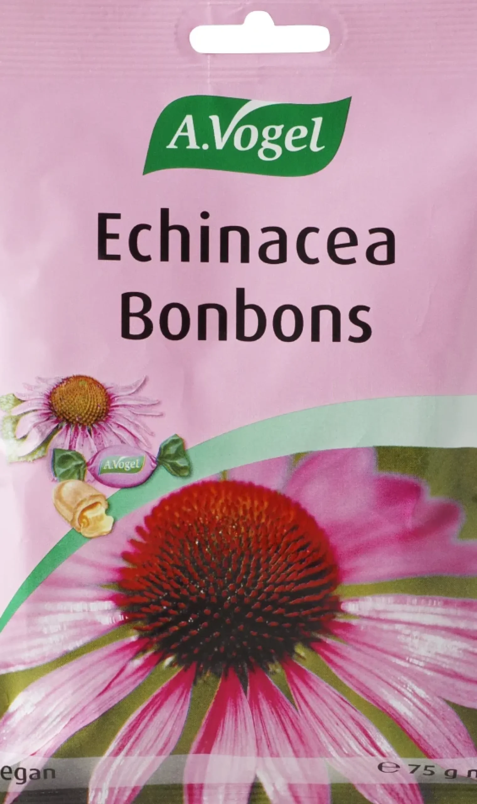 Echinacea kurkkupastilli pss 75 g
