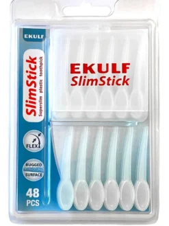 Ekulf SlimStick muovihammastikku 48 kpl