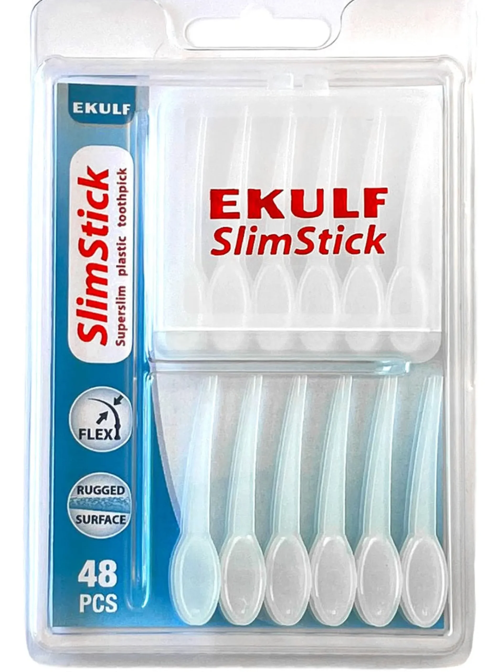 Ekulf SlimStick muovihammastikku 48 kpl