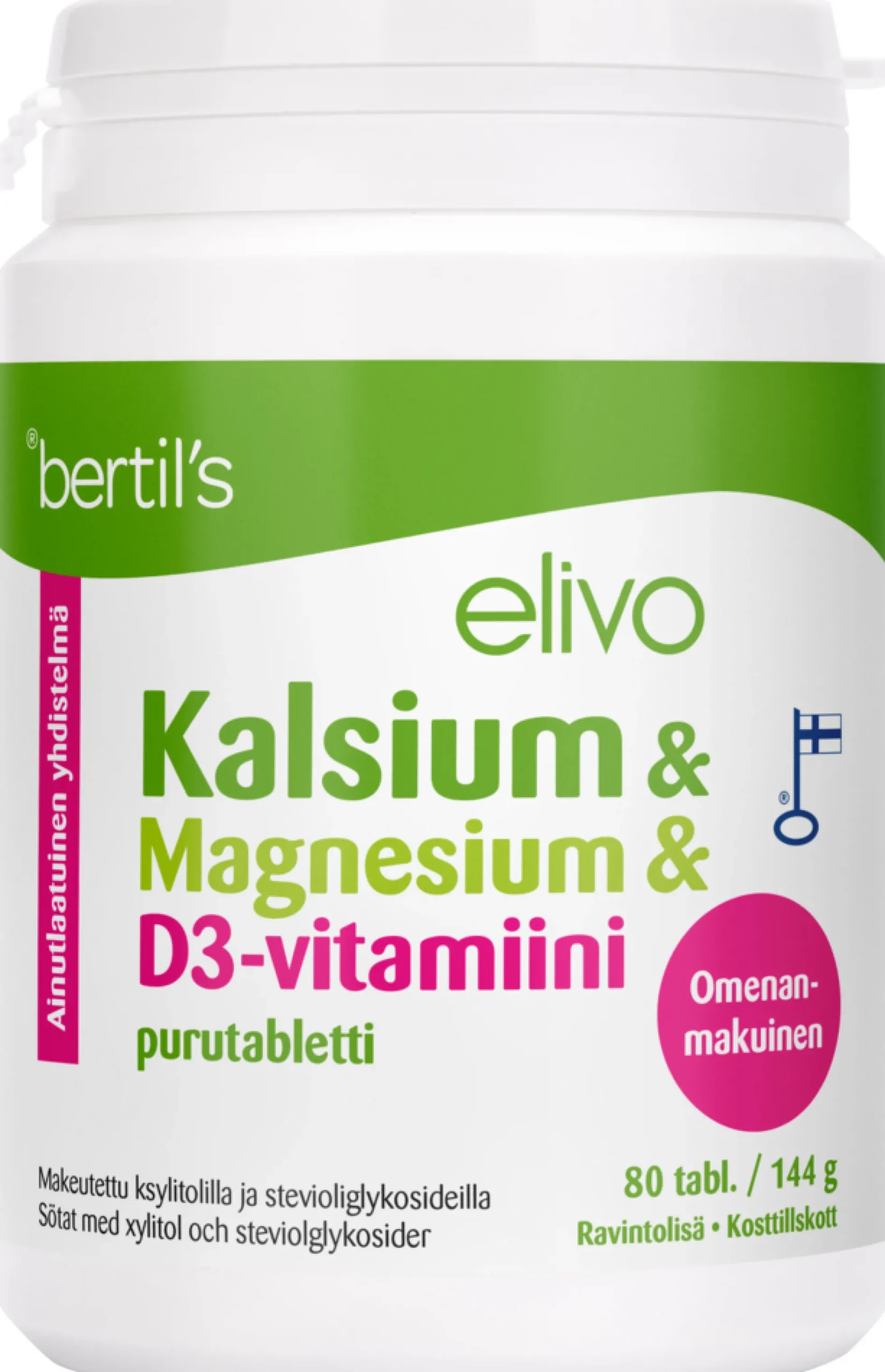 Elivo Kalsium & Magnesium & D-vitamiini