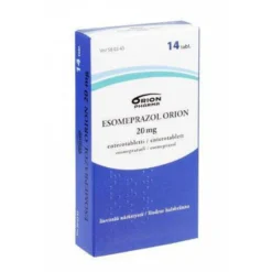 Esomeprazol Orion 20 mg tabletti