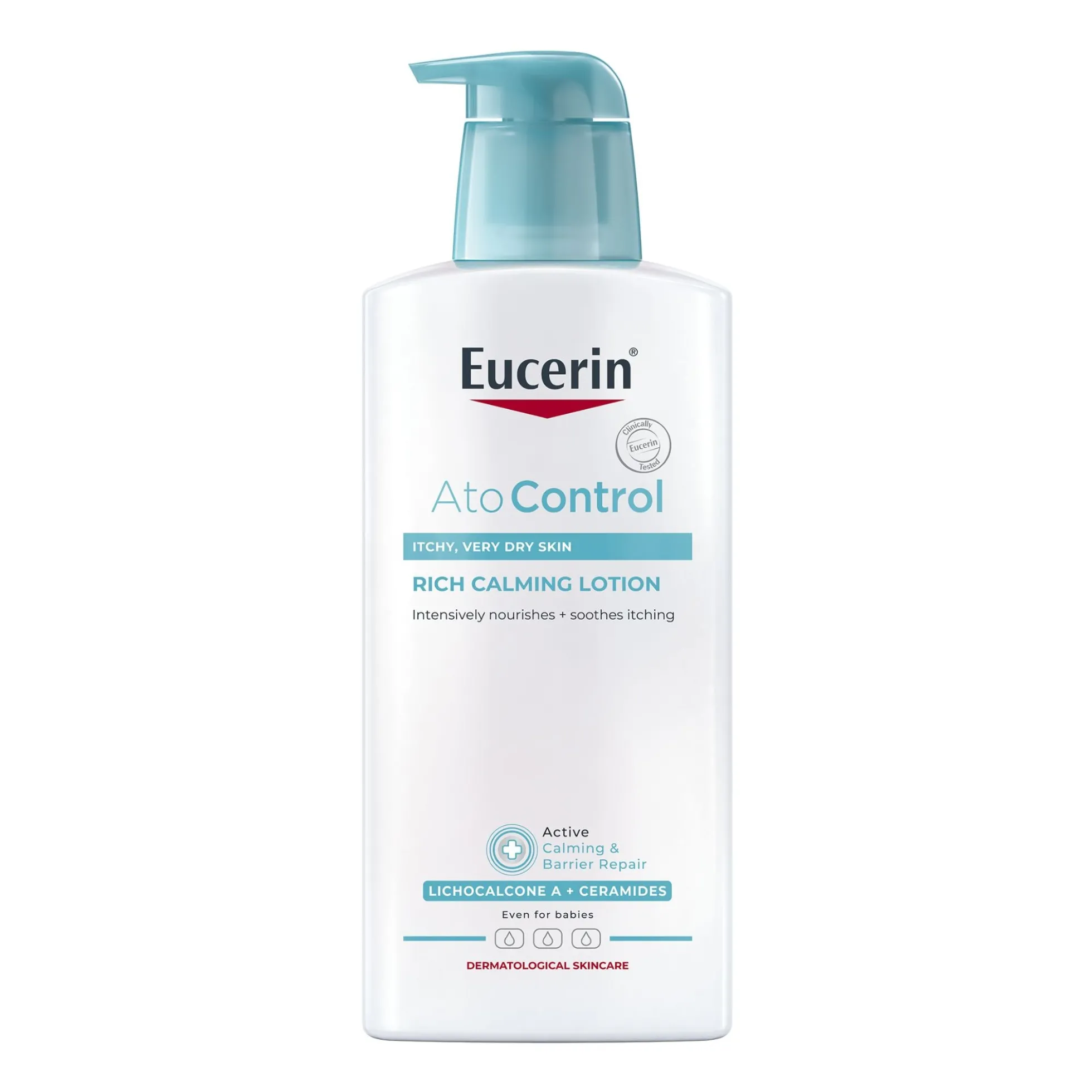 Eucerin AtoControl Rich Calming Lotion - kutinaa rauhoittava perusvoide