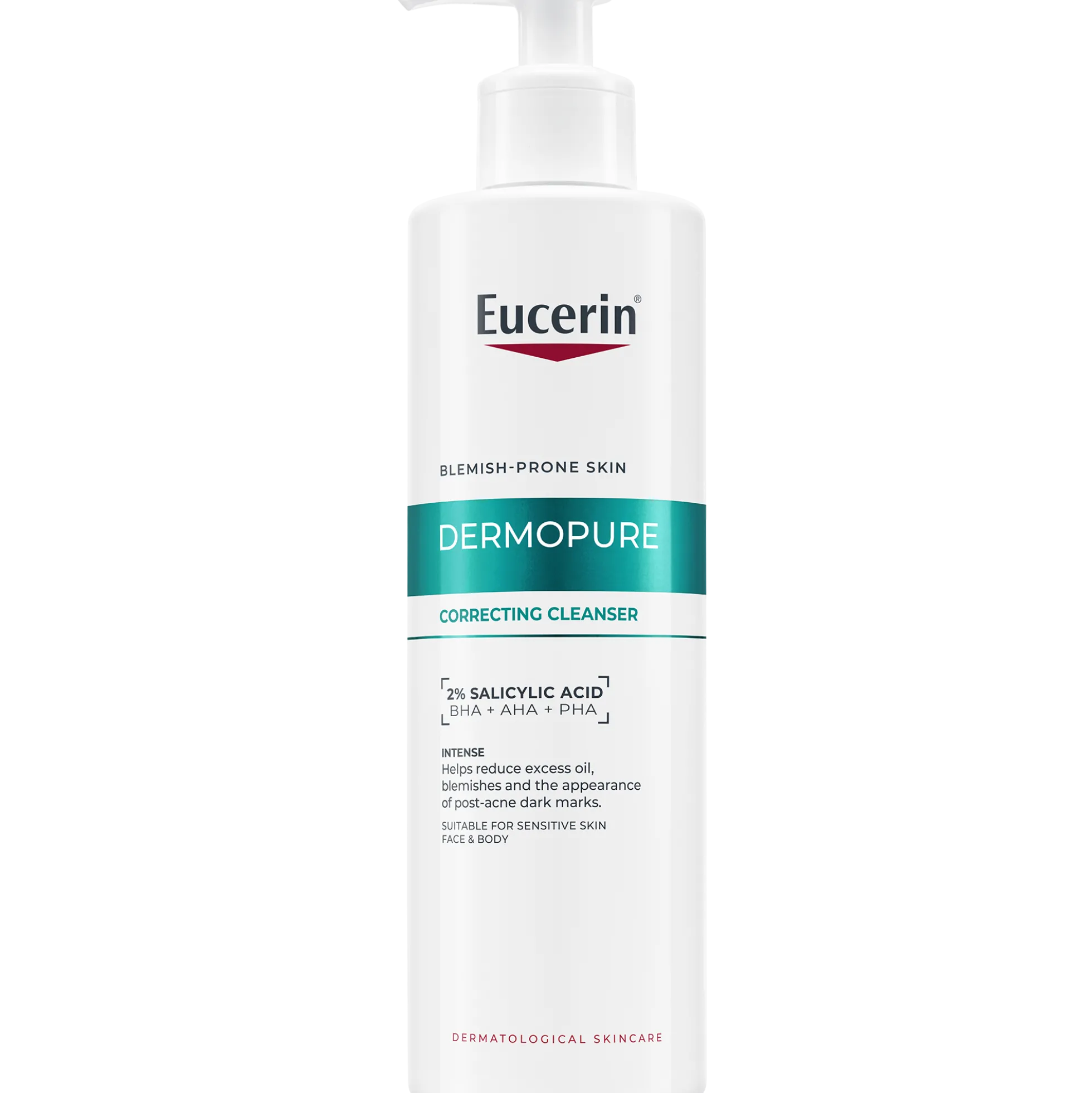 Eucerin DermoPure Correcting Cleanser - hellävarainen puhdistusgeeli rasvoittuvalle ja epäpuhtaalle iholle 400 ml