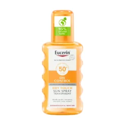 Eucerin Oil Control Sun Spray Transparent SPF50+ aurinkosuojasuihke