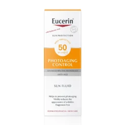 Eucerin Photoaging Sun Fluid SPF50+ aurinkovoide ikääntyvälle iholle 50 ml