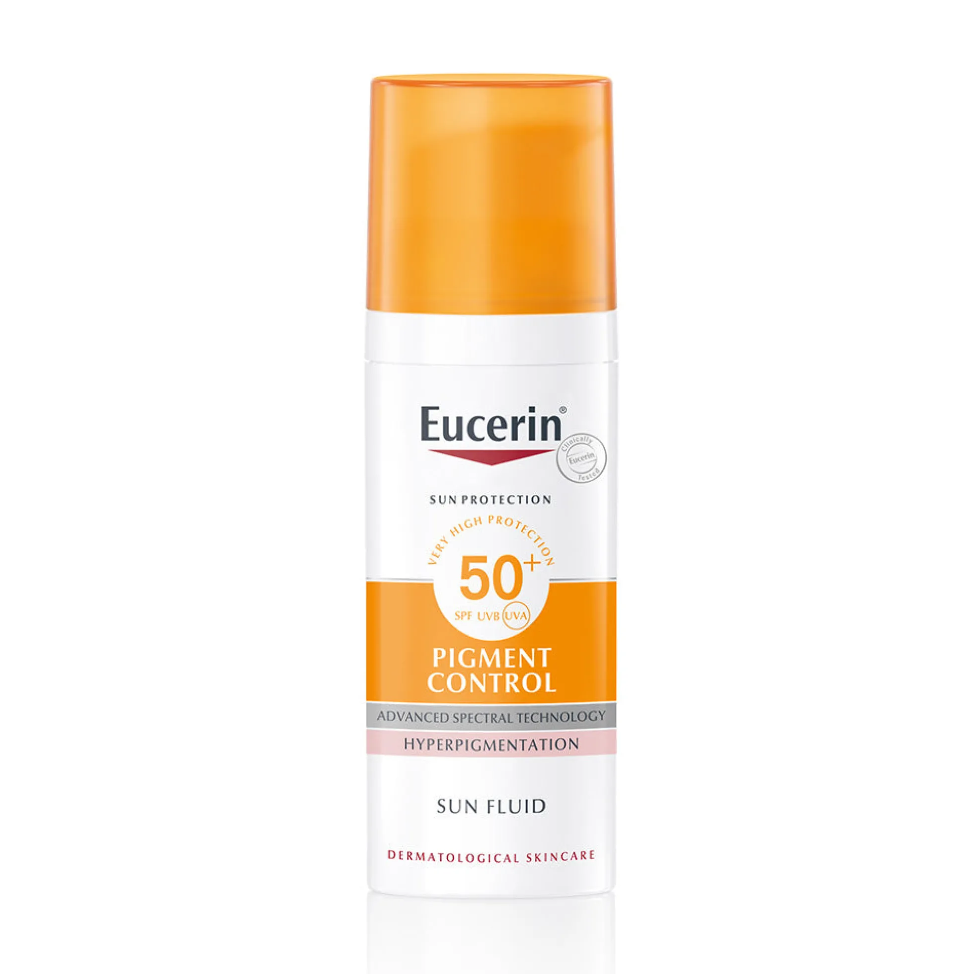 Eucerin Pigment Control Sun Fluid SPF50+ aurinkosuojavoide pigmenttimuutoksiin 50ml