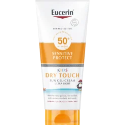 Eucerin Sensitive Protect Kids Dry Touch Sun Gel-Cream SPF50+ aurinkosuojavoide lapsille