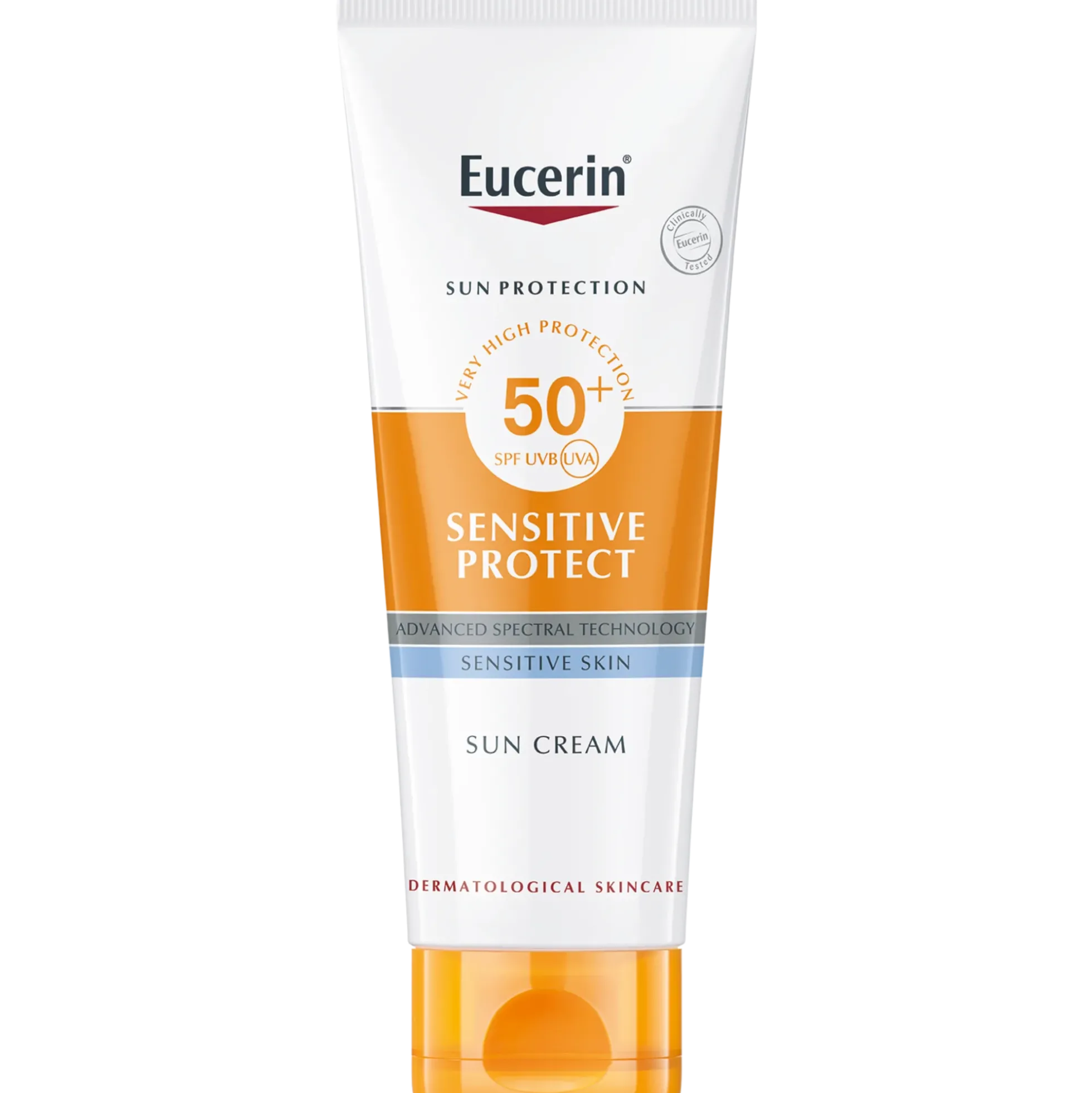 Eucerin Sun Face Sensitive Protect Cream SPF50+ aurinkovoide herkälle iholle 50 ml
