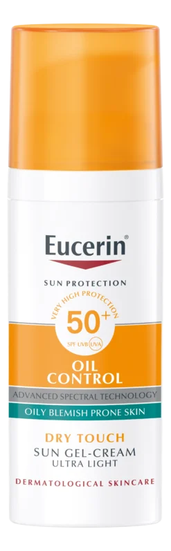 Eucerin Sun Gel-Cream Oil Control SPF50+ aurinkosuoja rasvoittuvalle iholle