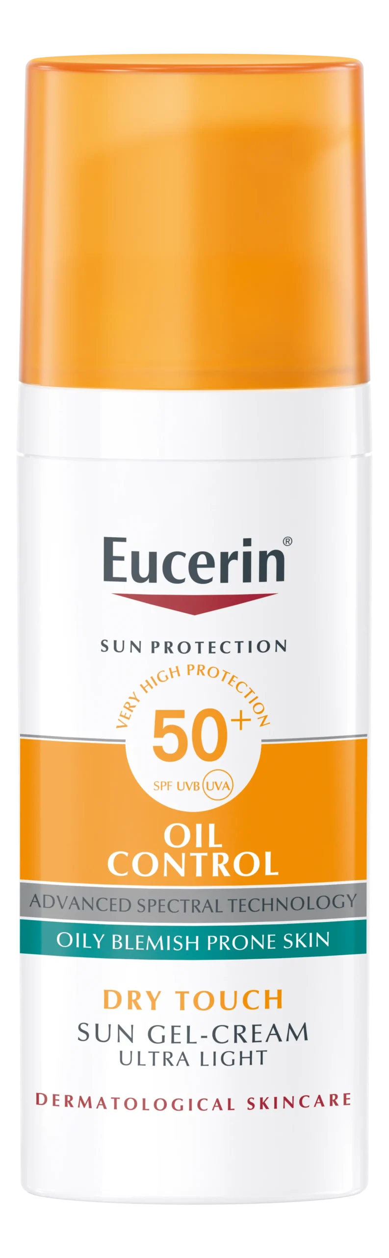 Eucerin Sun Gel-Cream Oil Control SPF50+ aurinkosuoja rasvoittuvalle iholle