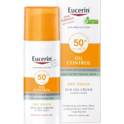 Eucerin Sun Gel-Cream Oil Control SPF50+ aurinkosuoja rasvoittuvalle iholle