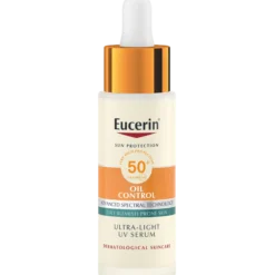 Eucerin Sun Oil Control Ultra Light UV Serum SPF50+ mattapinnan jättävä aurinkoseerumi 30 ml