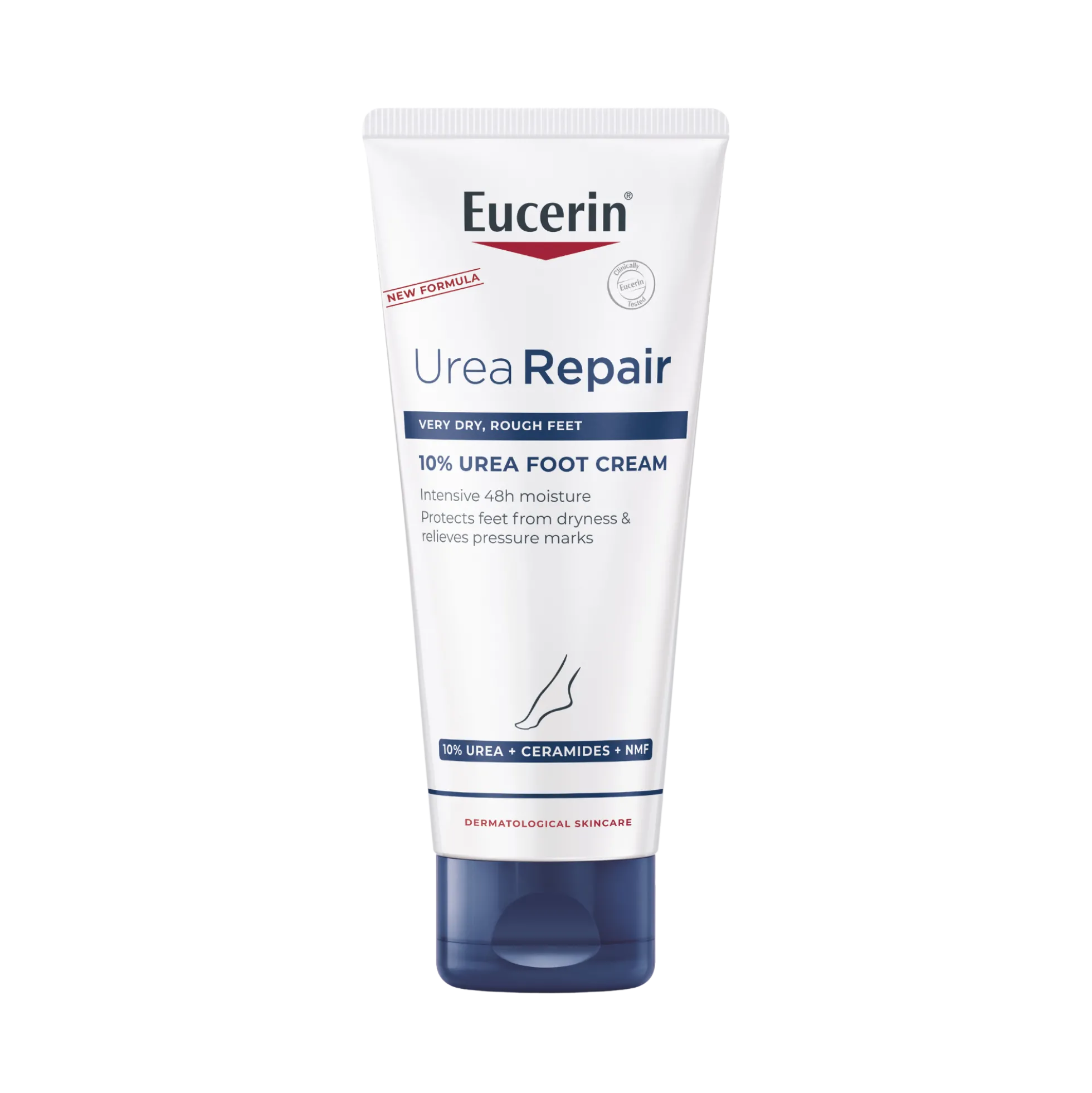 Eucerin UreaRepair PLUS 10% Urea Foot Cream - jalkavoide kuiville ja karheille jaloille 100 ml