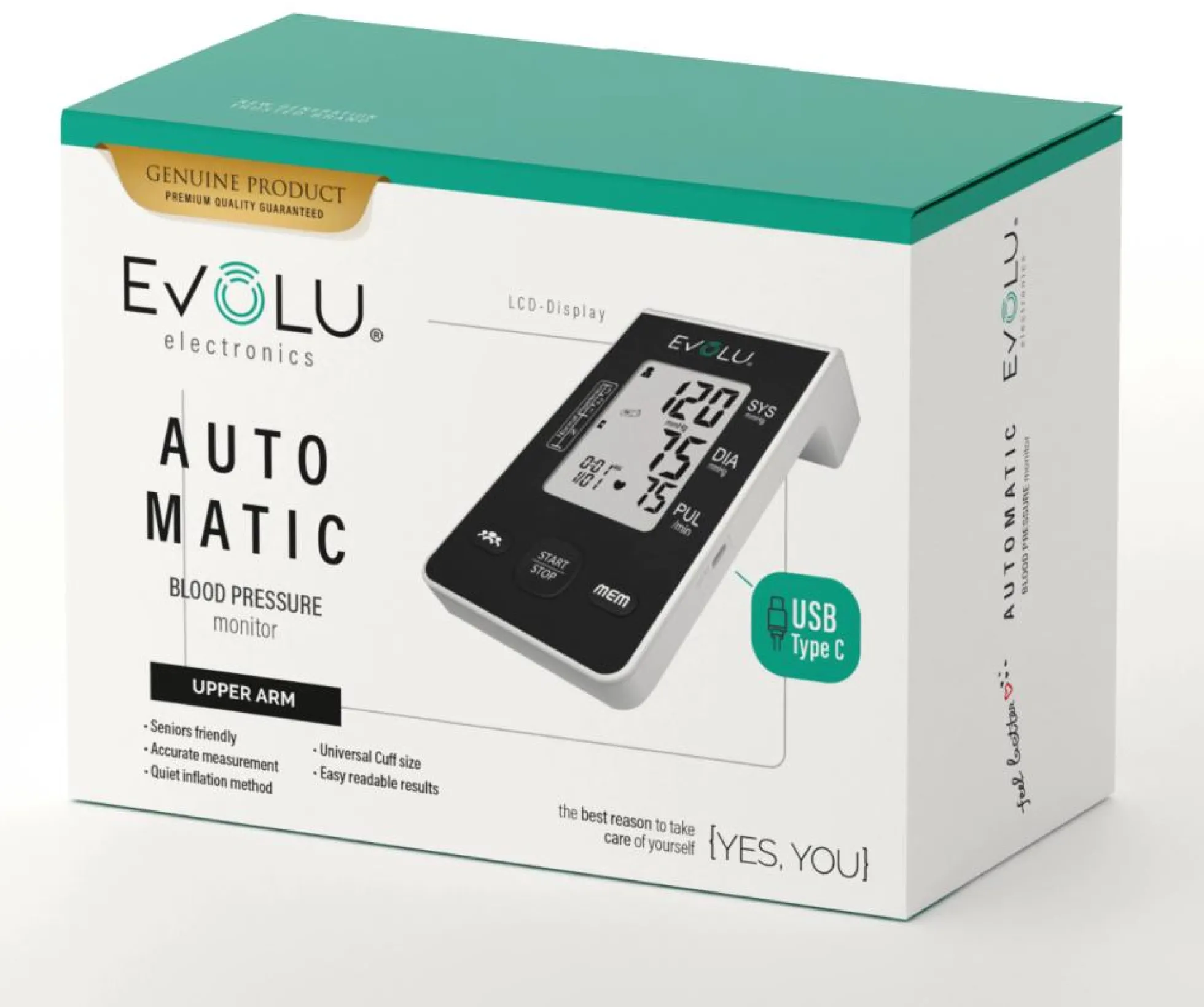 EVOLU BPM automatic verenpainemittari