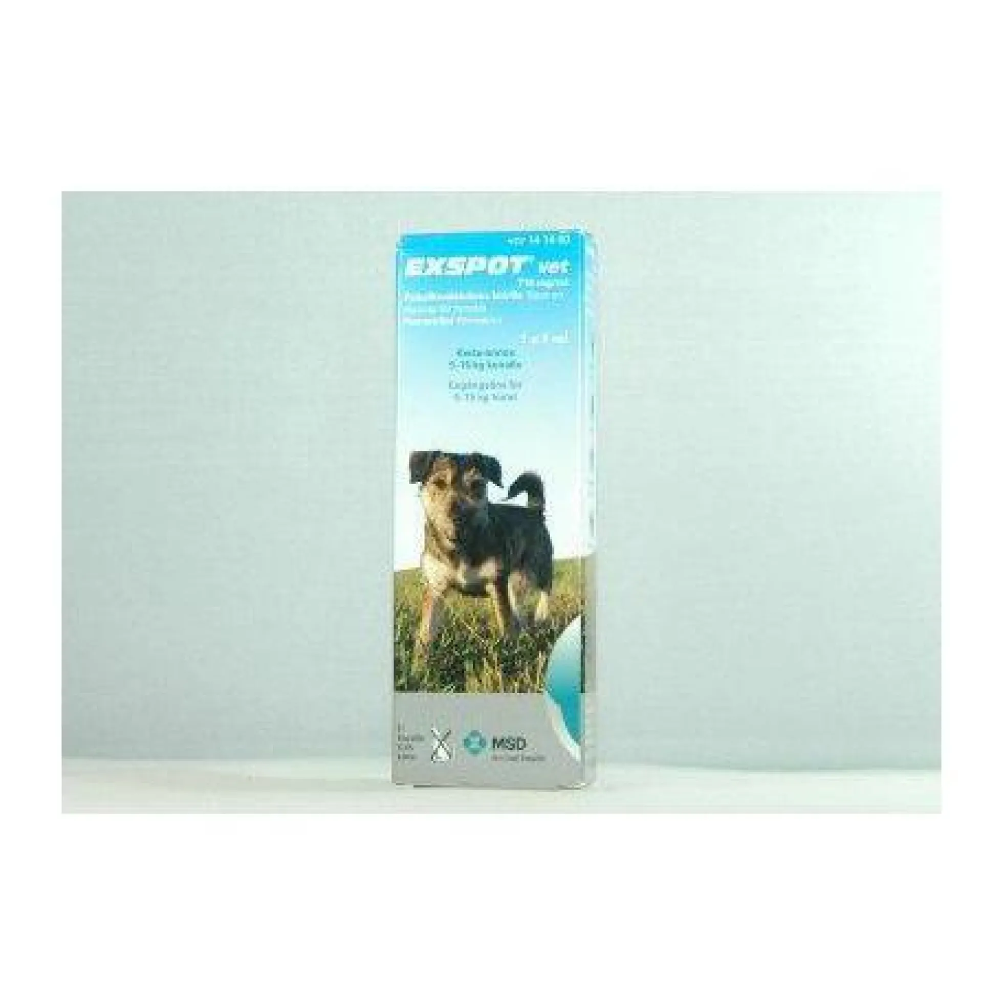 Exspot vet 715 mg/ml -paikallisvaleluliuos koirille -Eri kokoja
