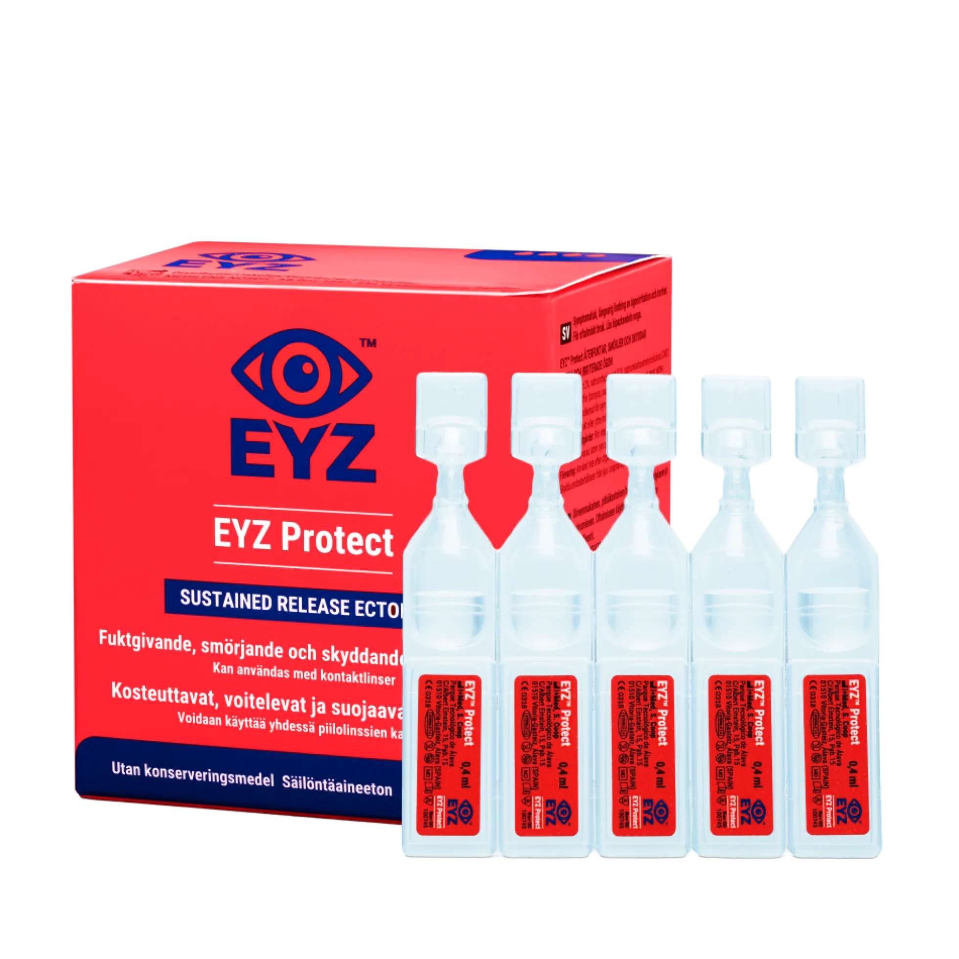 EYZ Protect silmätippa pipetit 30 x 0,4 ml