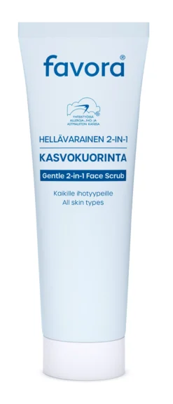 Favora hellävarainen 2in1 kuorinta