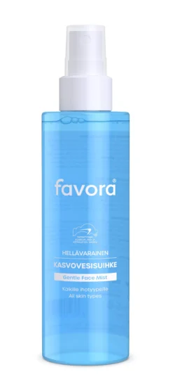 Favora hellävarainen kasvovesisuihke