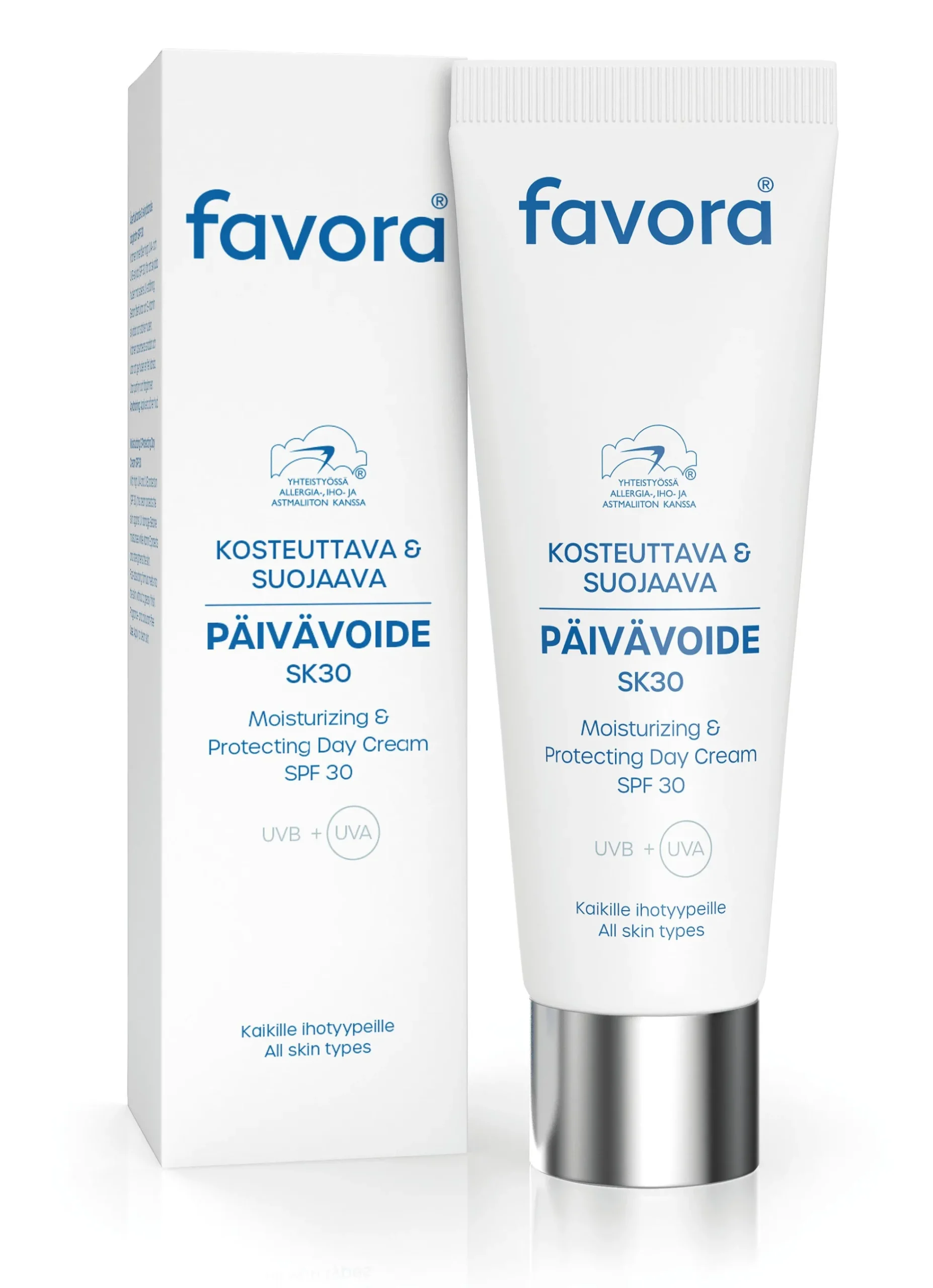 FAVORA KOSTEUTTAVA JA SUOJAAVA PÄIVÄVOIDE SK 30