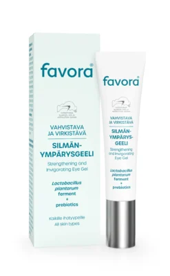 Favora vahvistava ja virkistävä silmänympärysgeeli