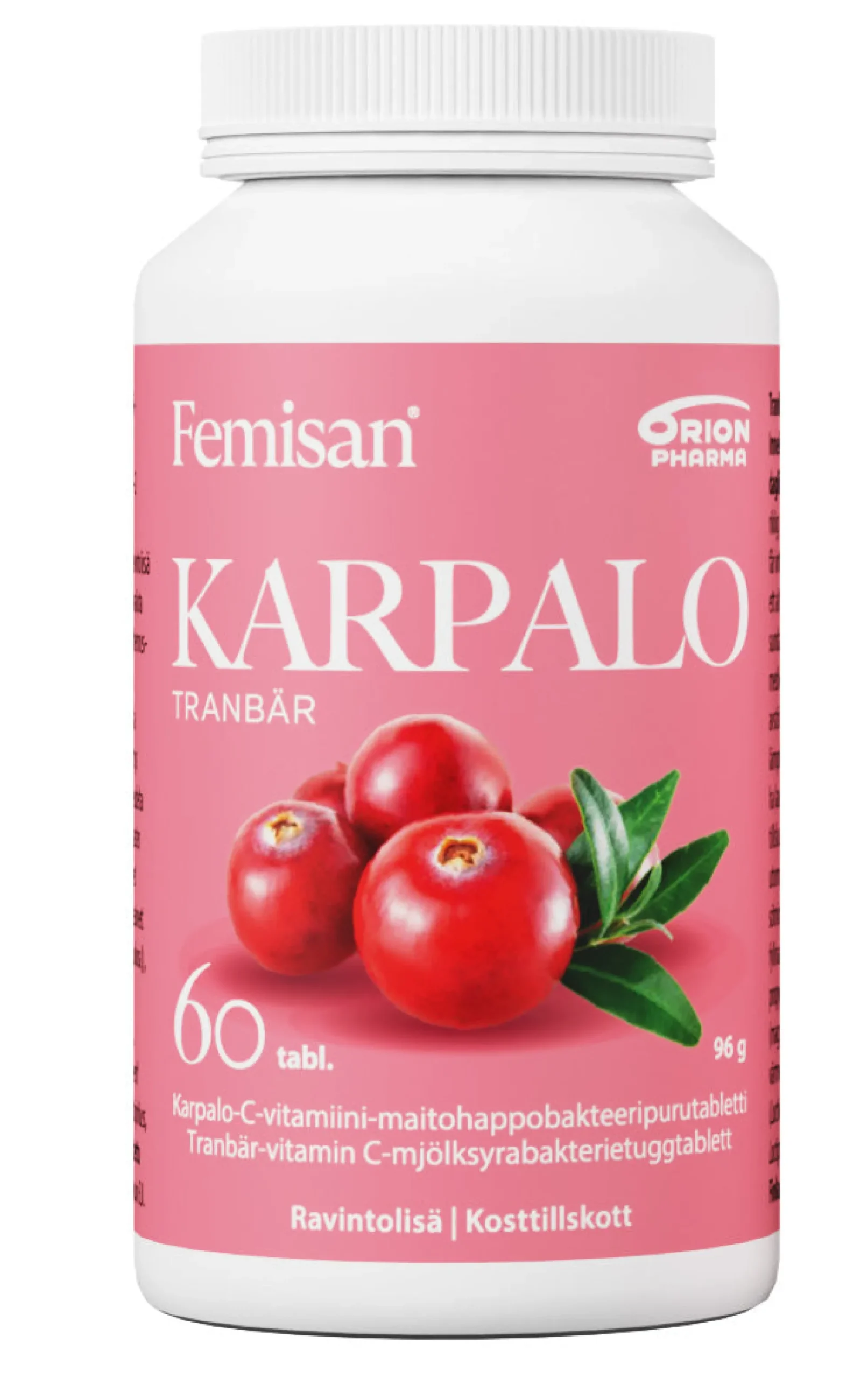 Femisan Karpalo 60 purutabl.