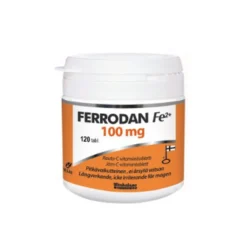 Ferrodan Fe++ 100 mg + C-vitamiini -pitkävaikutteinen tabletti 120 tbl