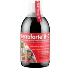Ferroforte B + C -nestemäinen rautavalmiste