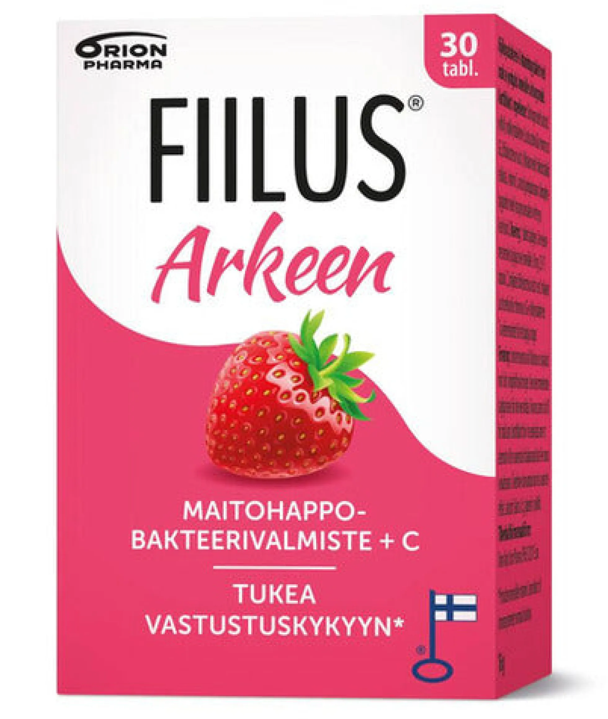 Fiilus Arkeen +C Mansikka 30 tbl