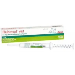 Flubenol vet 44 mg/ml -matolääke kissoille ja koirille oraalipasta