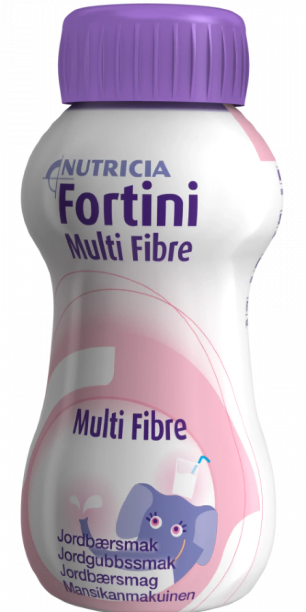 FORTINI MULTI FIBRE (mansikka) 4X200 ml