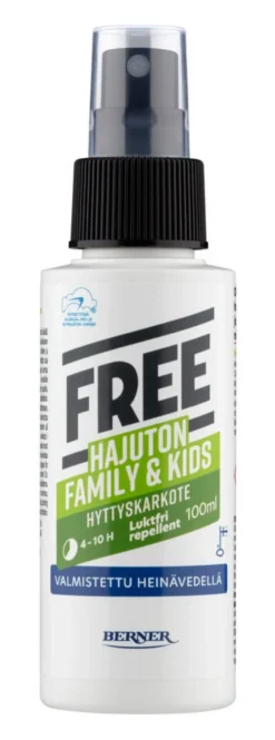 Free Hyttyskarkotesuihke Kids & Family 100 ml