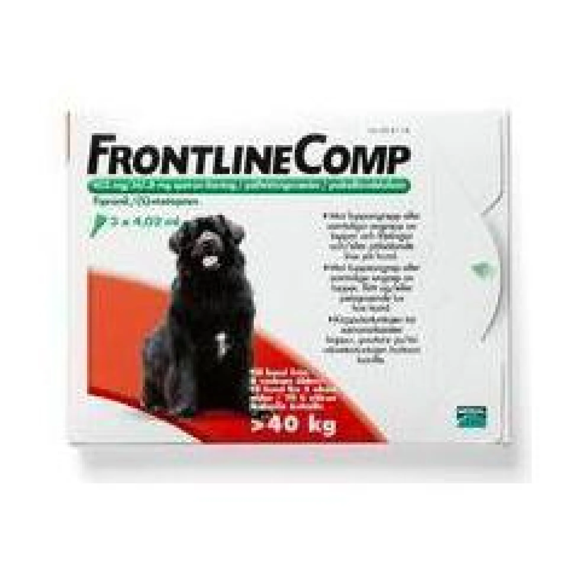 Frontline Comp -paikallisvaleluliuos koirille eri kokoja