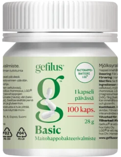 Gefilus Basic kapselit - eri kokoja