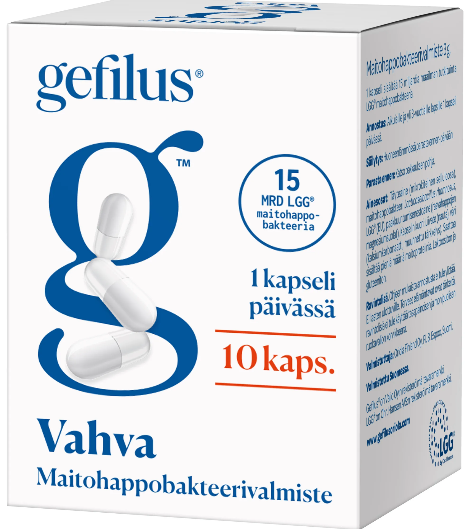 Gefilus Vahva kapseli 10 kaps.