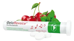 GeloRevoice Kurkkutabl Kirsikka-Mentoli 20 kpl
