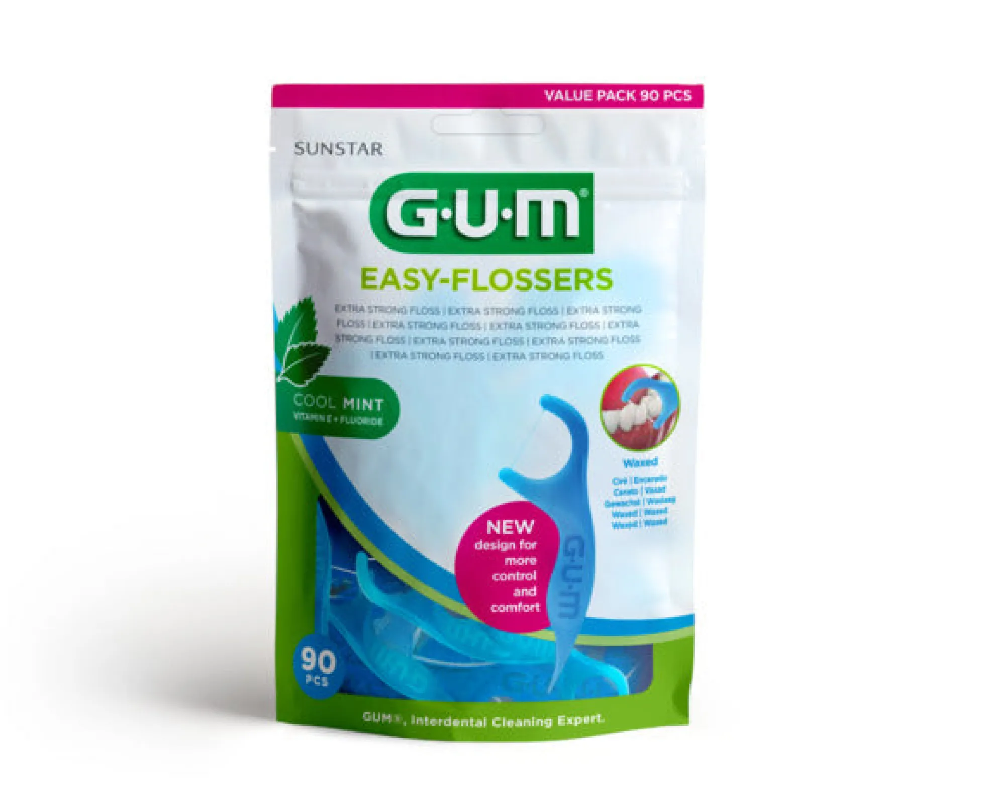 GUM Easy-Flossers hammaslankain