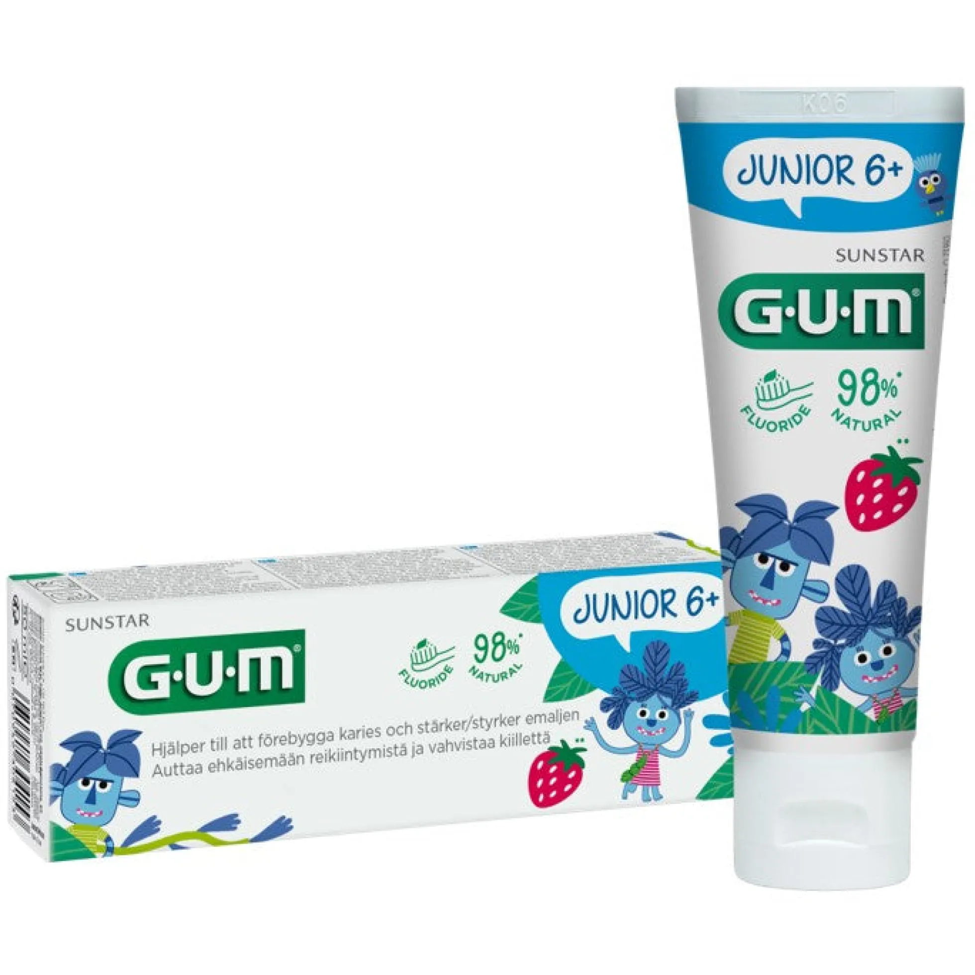 GUM Junior hammastahna 6+
