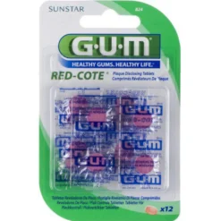GUM Red-Cote plakkivärjäystabletit