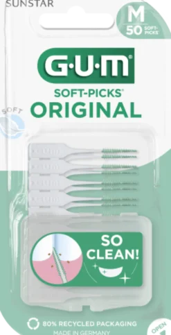 GUM Soft-Picks harjatikku regular 50 kpl