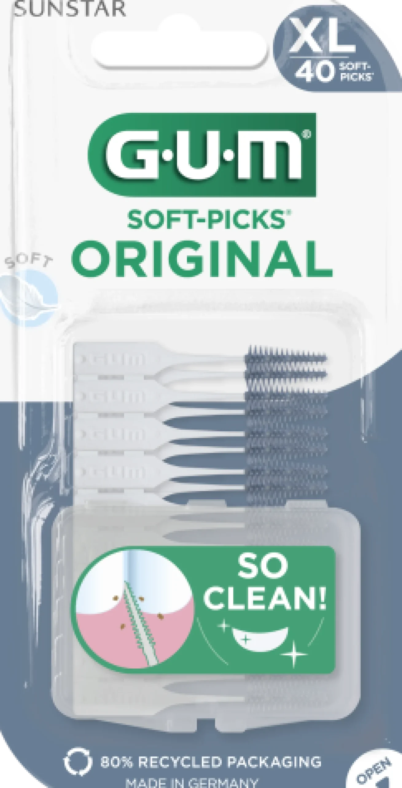 GUM Soft-Picks XL 40 kpl