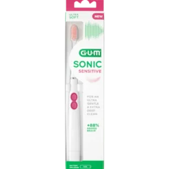 GUM Sonic Sensitive paristohammasharja sis. paristo 1 kpl