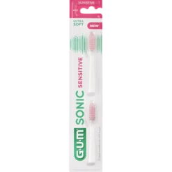 Gum Sonic Sensitive vaihtoharjaspäät 2 kpl