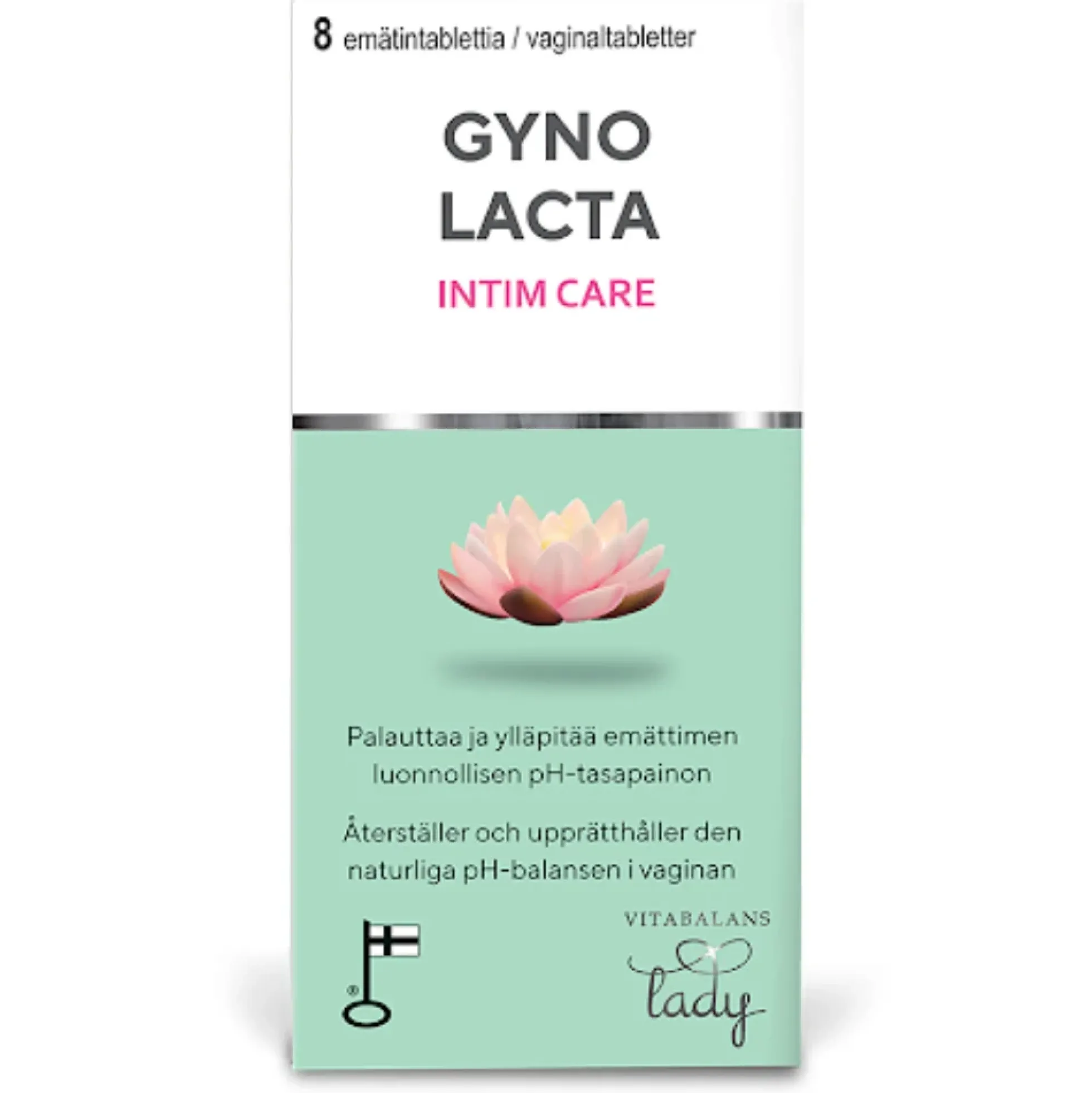 Gynolacta Intim Care 8 tablettia