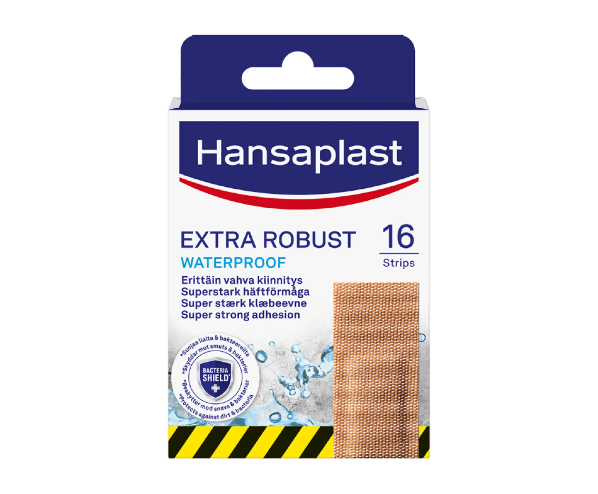 Hansaplast Extra Robust vedenkestävä laastari 16 kpl