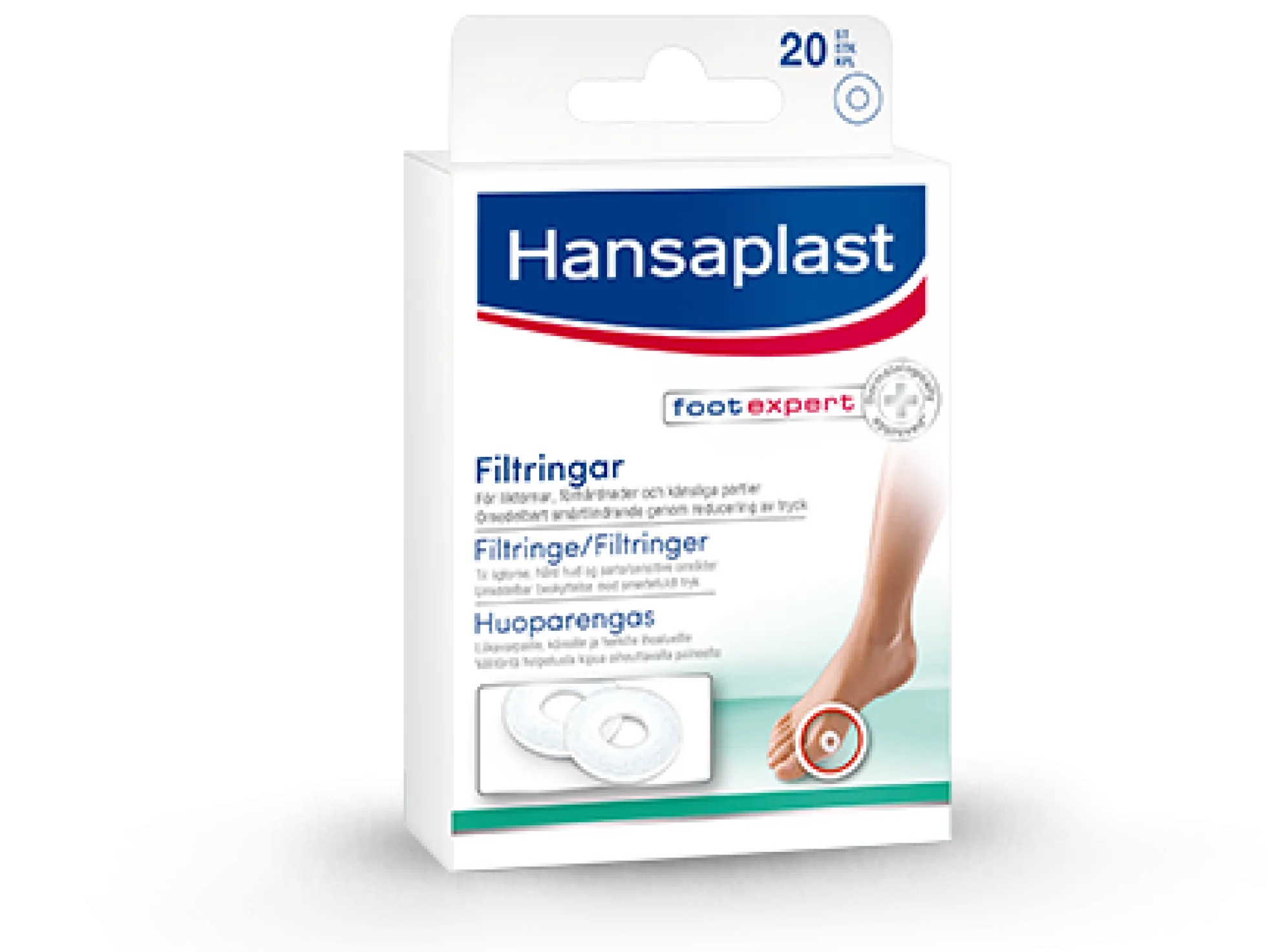Hansaplast Huoparengas pyöreä 20 kpl