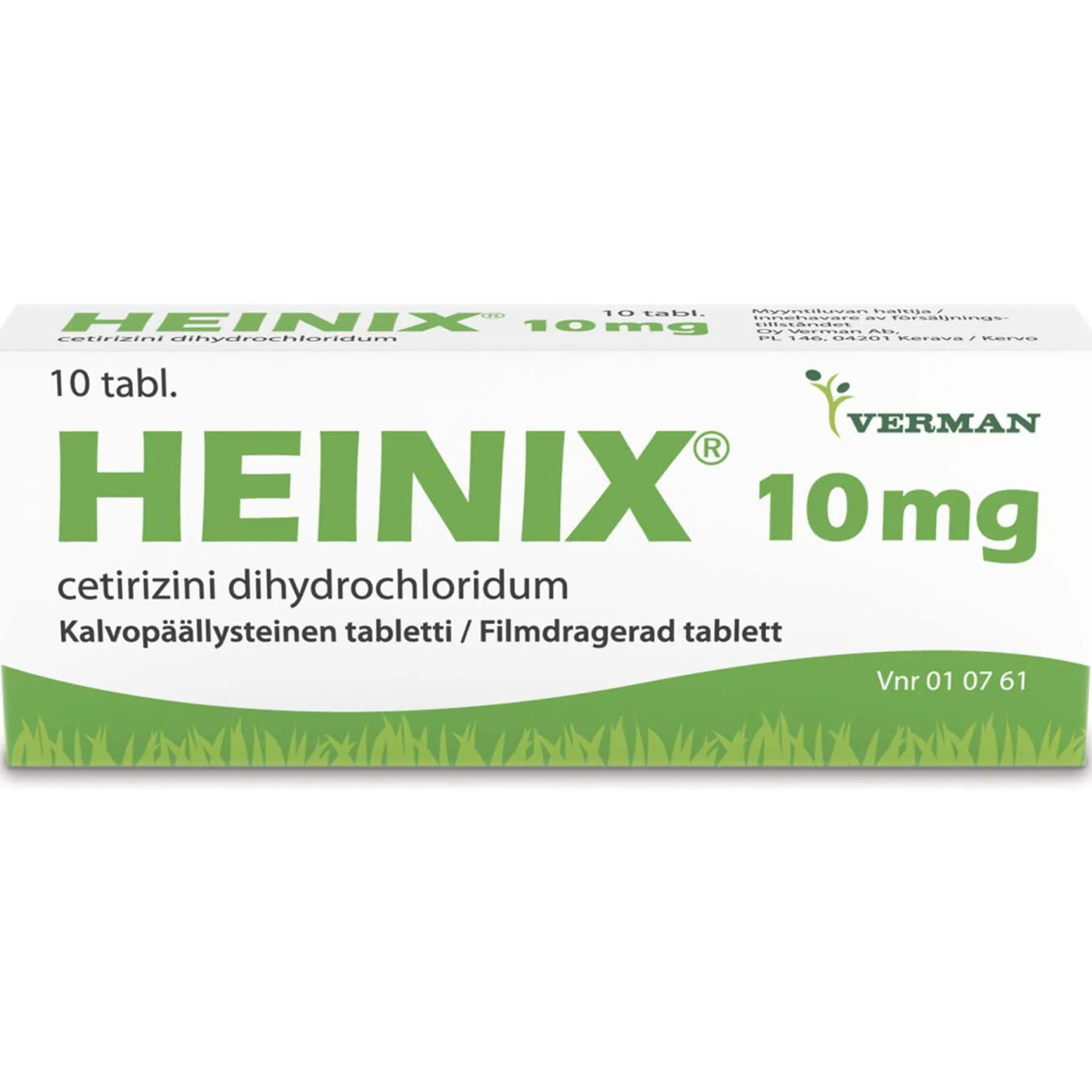 Heinix 10 mg - eri kokoja