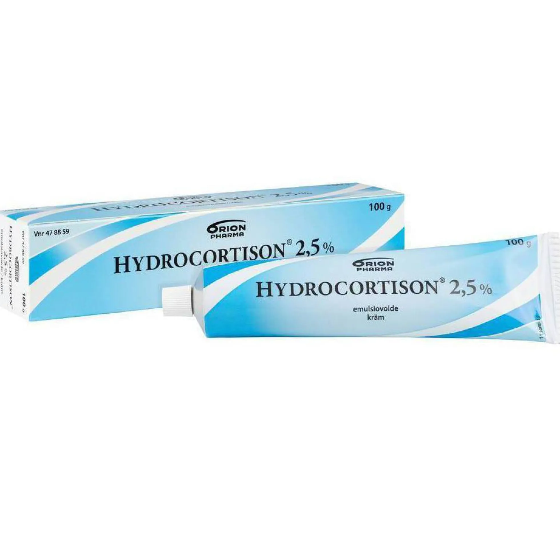 Hydrocortison 2,5 % emulsiovoide -eri kokoja