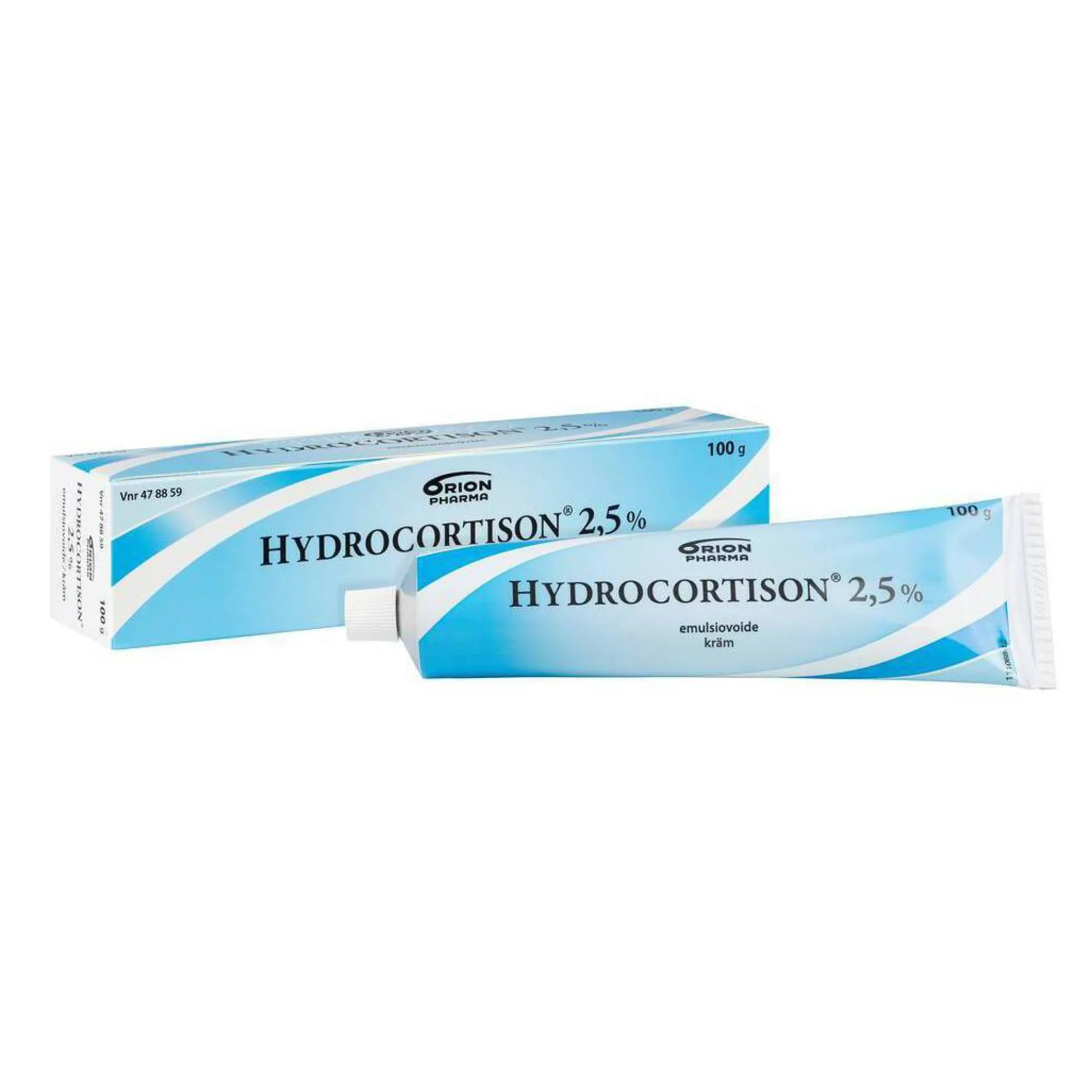 Hydrocortison 2,5 % emulsiovoide -eri kokoja