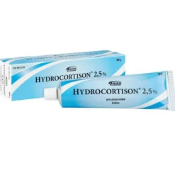 Hydrocortison 2,5 % emulsiovoide -eri kokoja