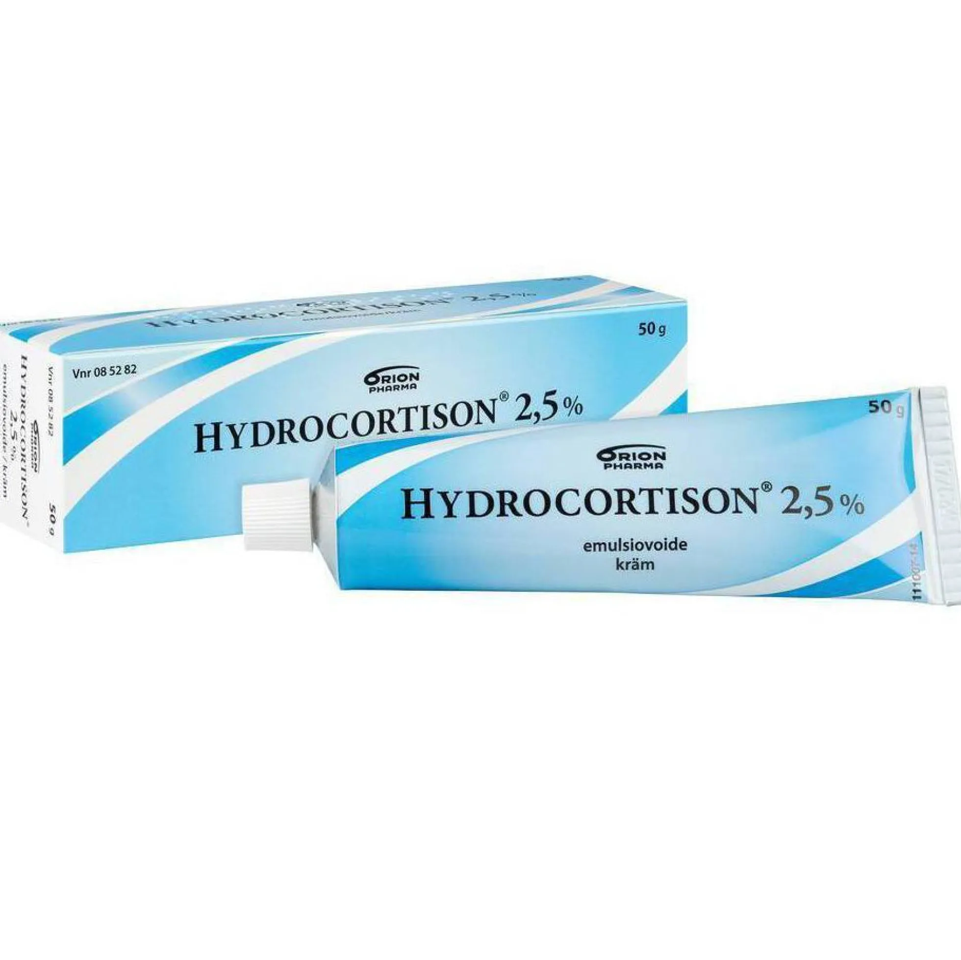 Hydrocortison 2,5 % emulsiovoide -eri kokoja